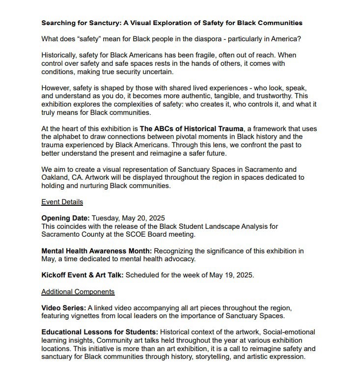 SCOE Project Statement